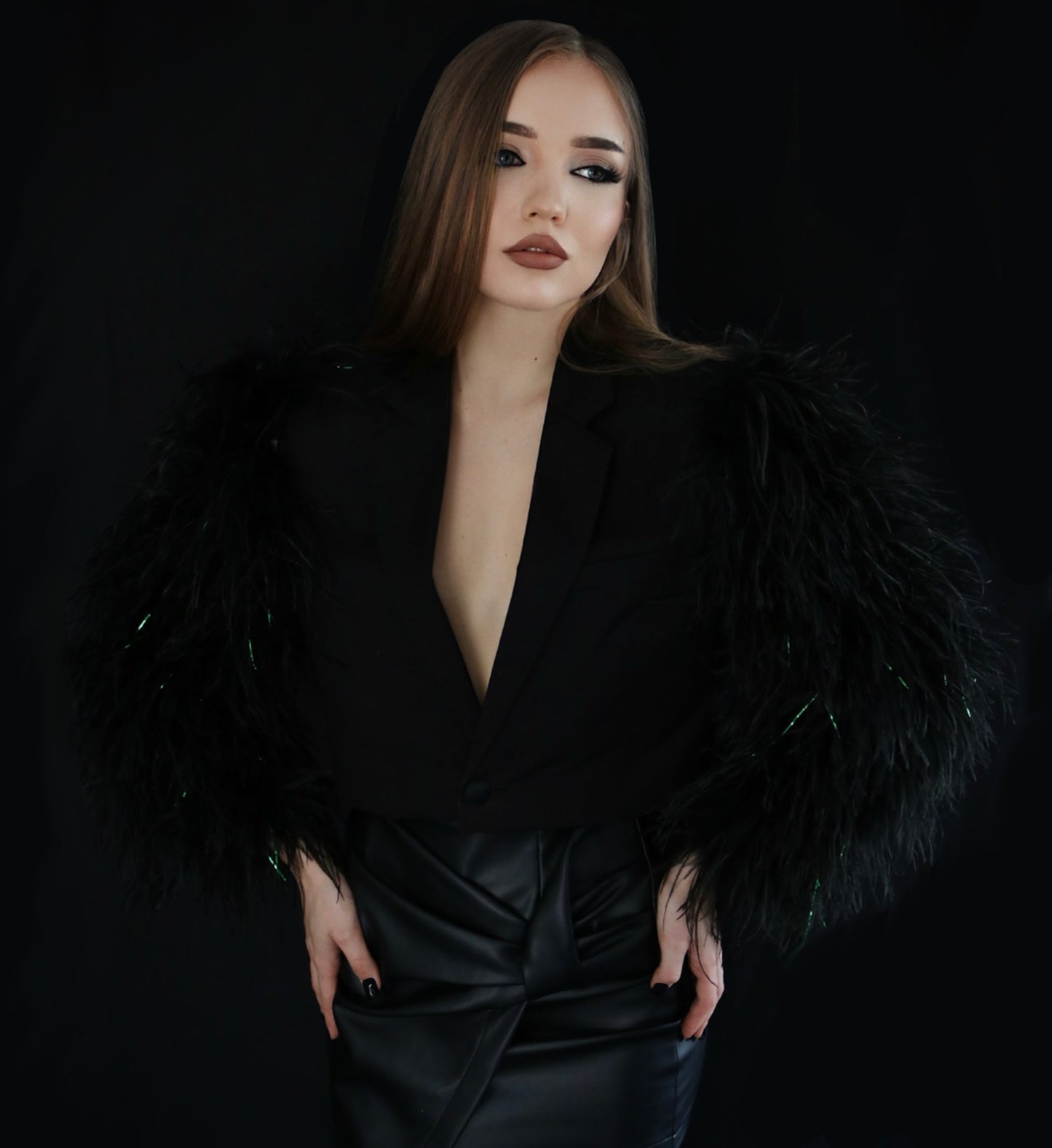 BLAZER COURT VIVIENNE PLUMAGE