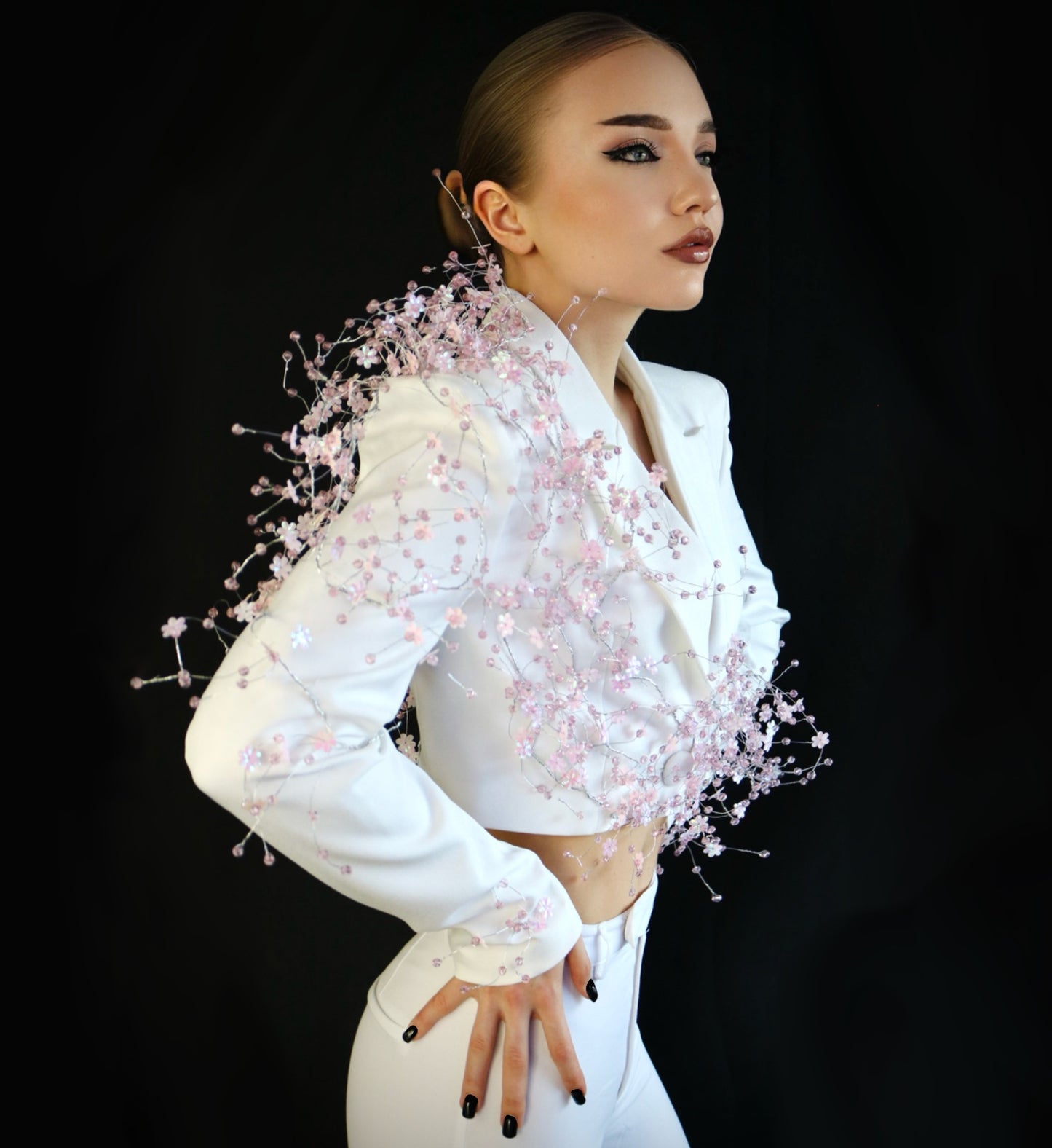 BLAZER COURT SAKURA ANNE