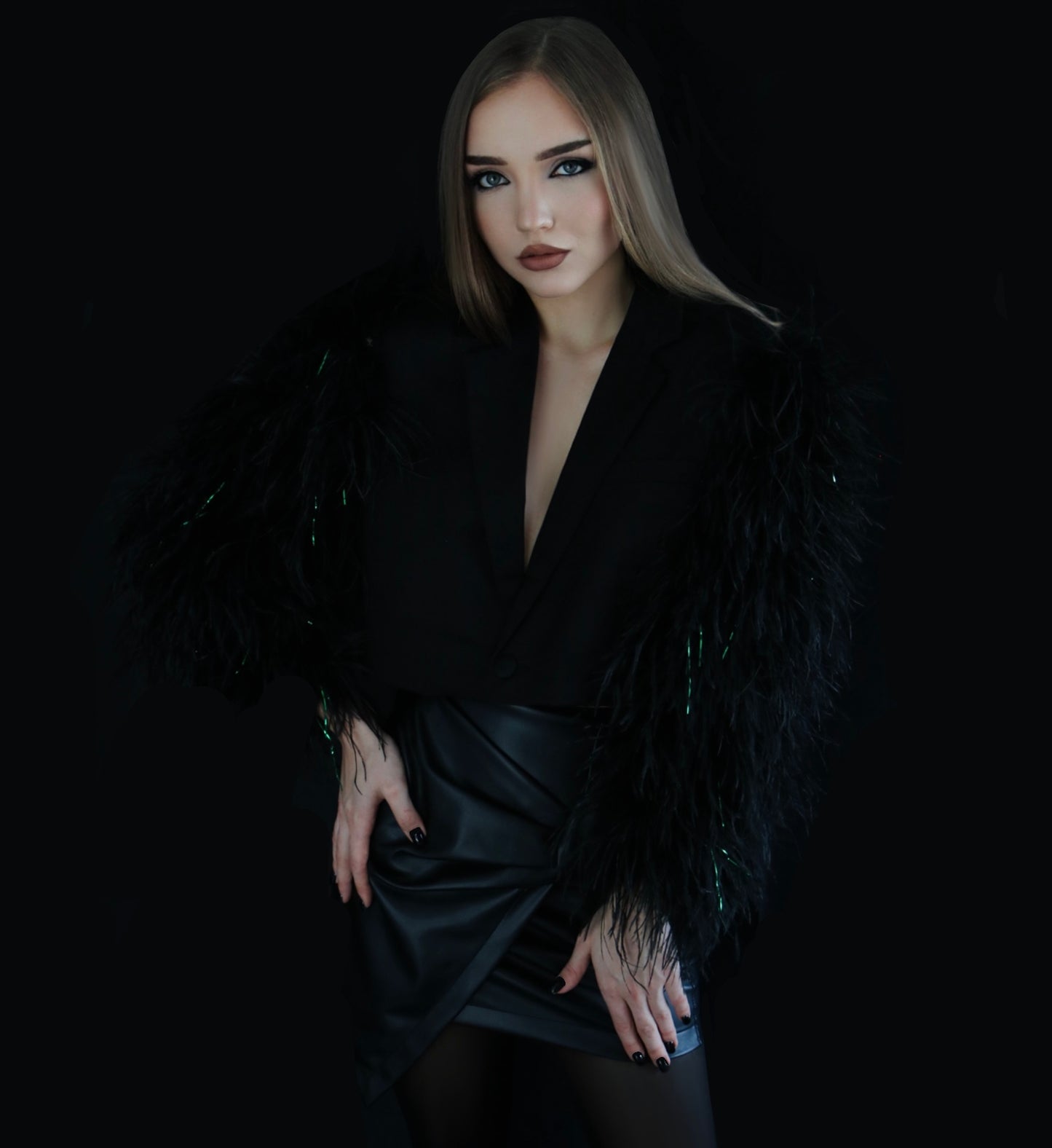 BLAZER COURT VIVIENNE PLUMAGE