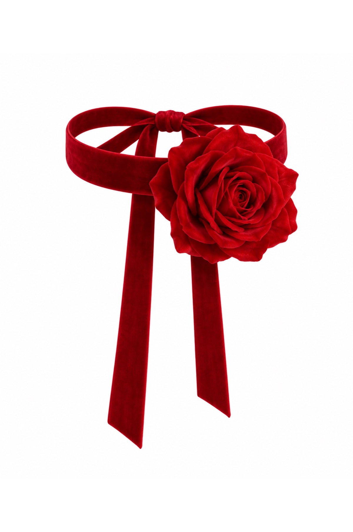 CHOKER CU TRANDAFIR
