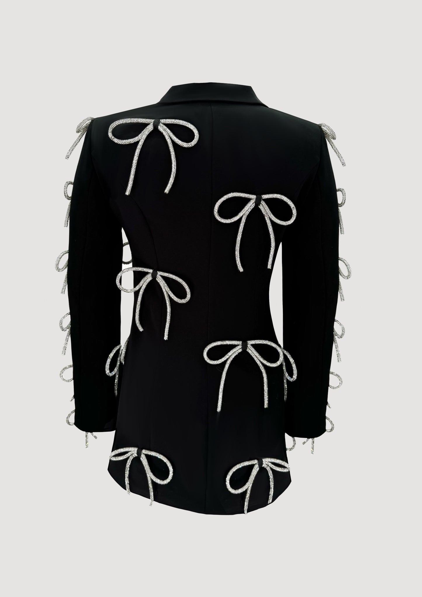 CATHERINE BOW ACCENT BLAZER DRESS