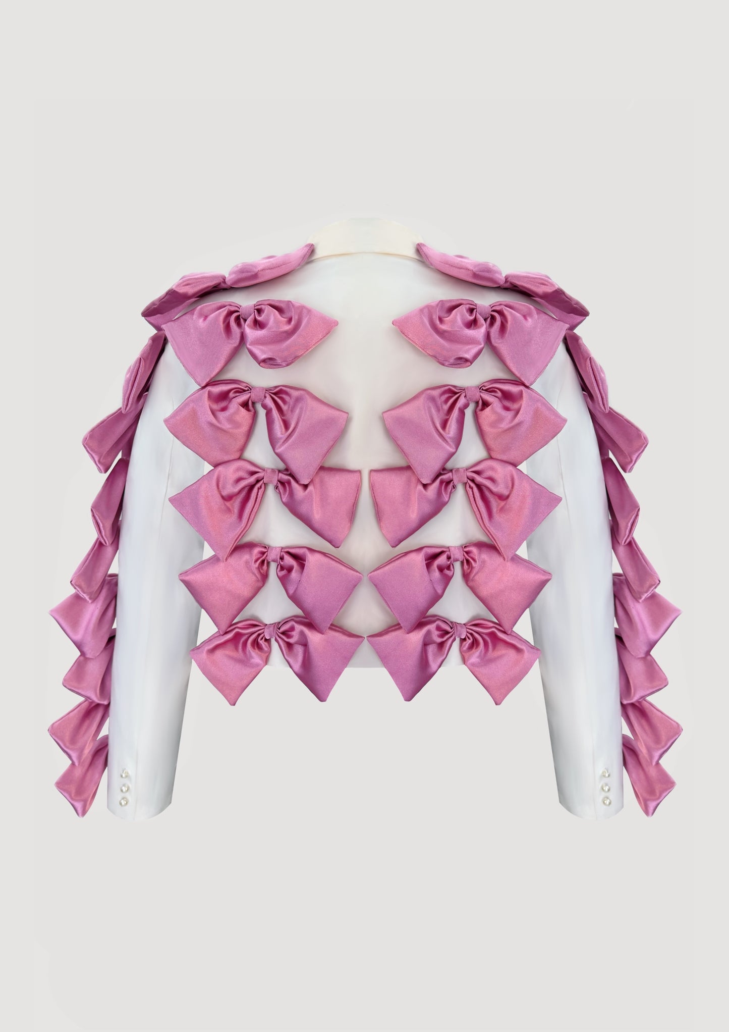 JULIETTE ROMANCE BOW SHORT BLAZER