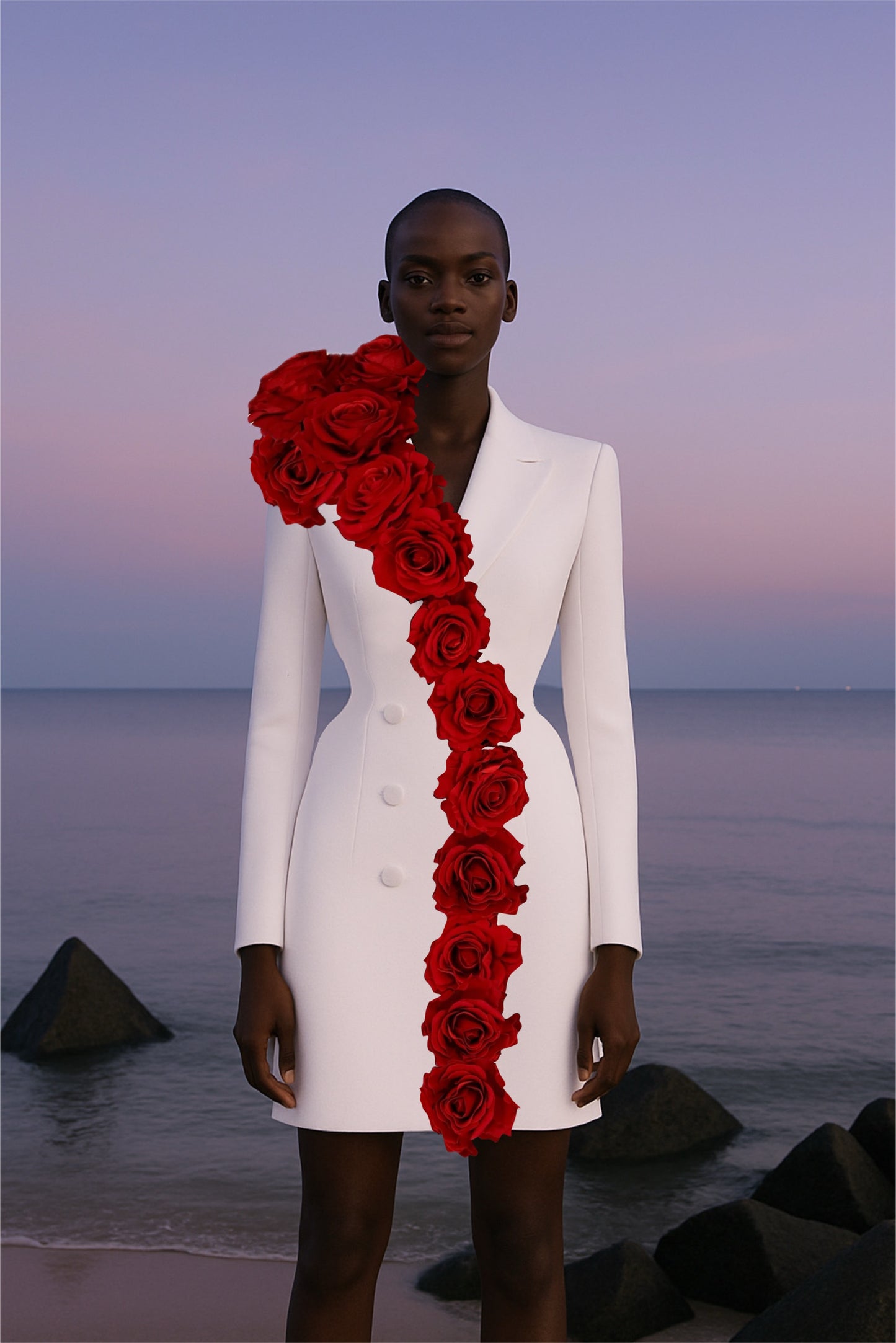 JACQUELINE CASCADE BLANC