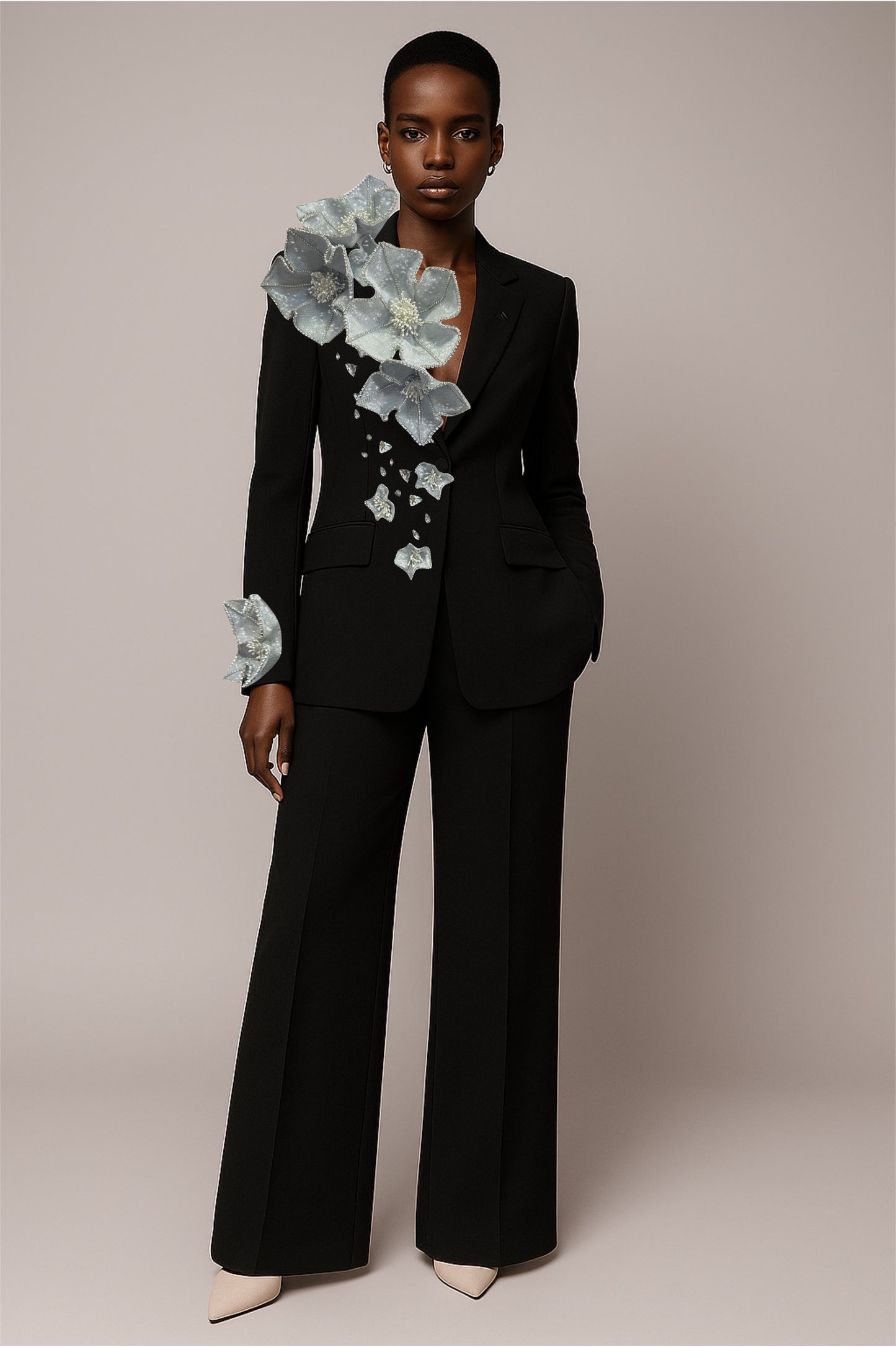 MORGANA ECLIPTIC BLACK SUIT
