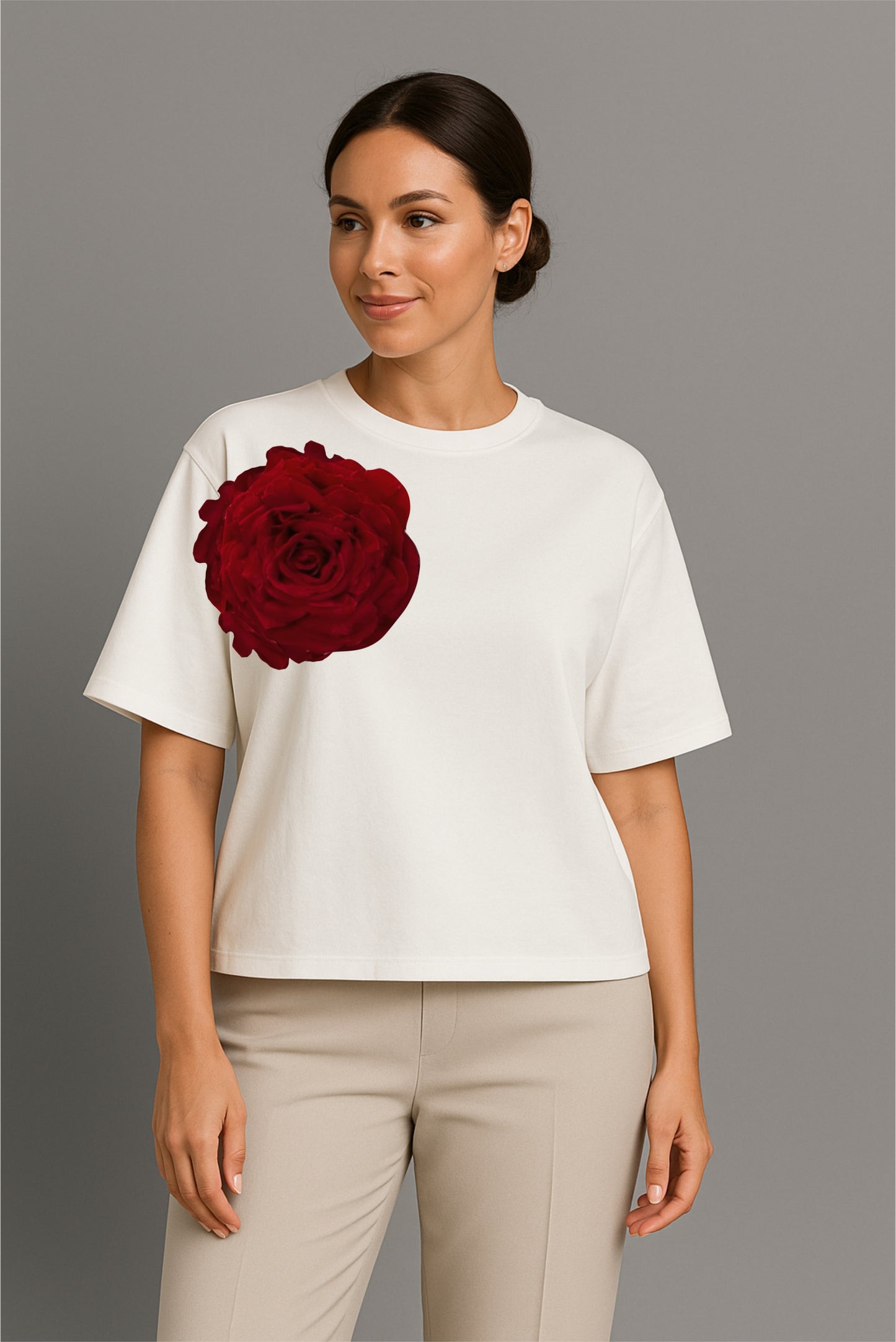 ESSENTIEL ROSE T-SHIRT