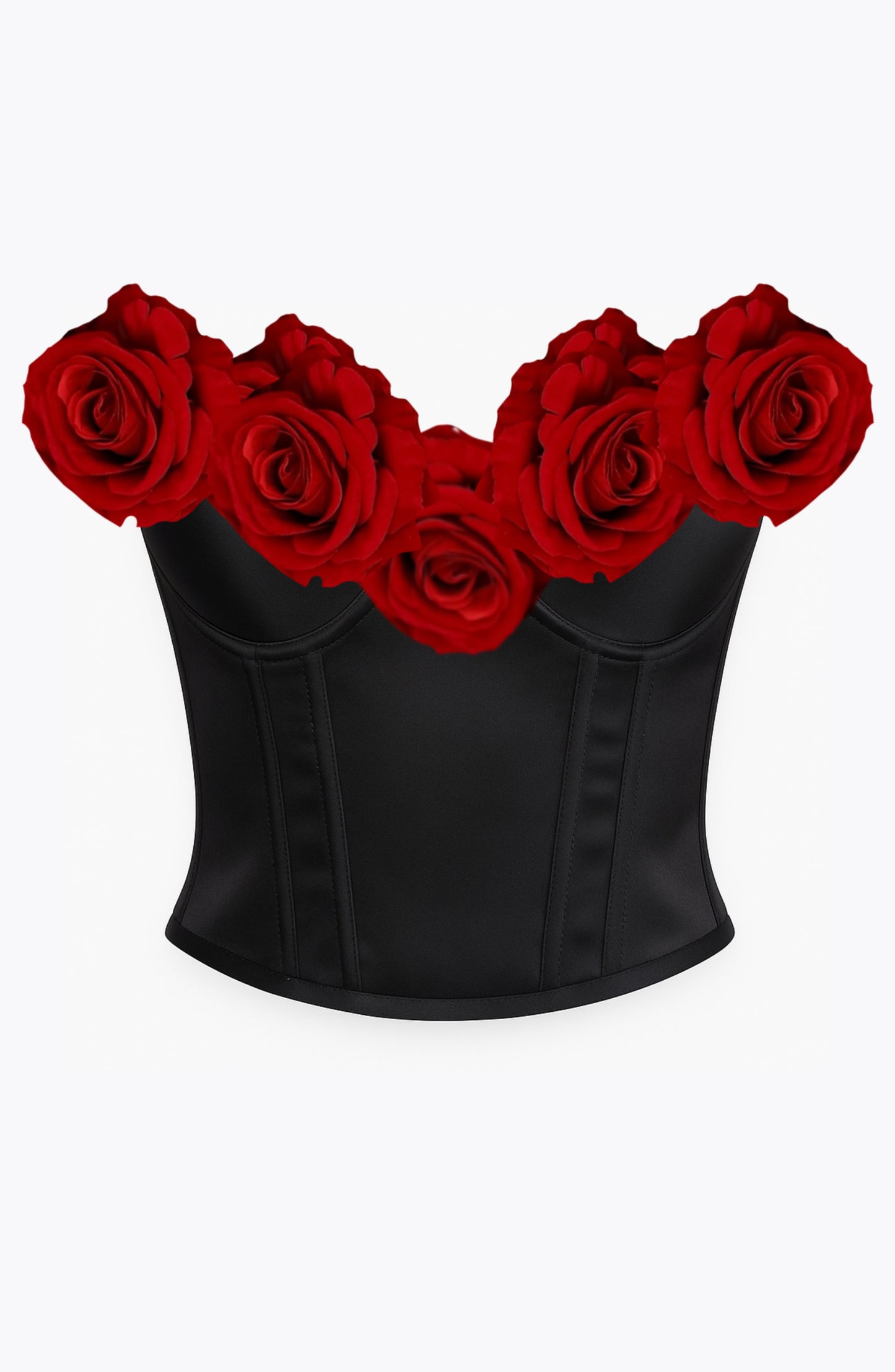 CORSET NEGRU JACQUELINE ATENIS