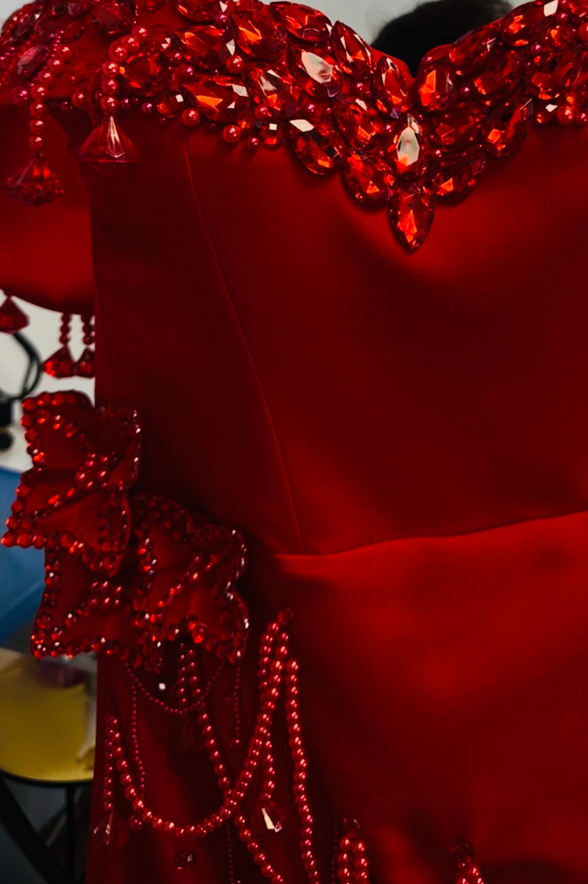 RAVENNA ROUGE DRESS