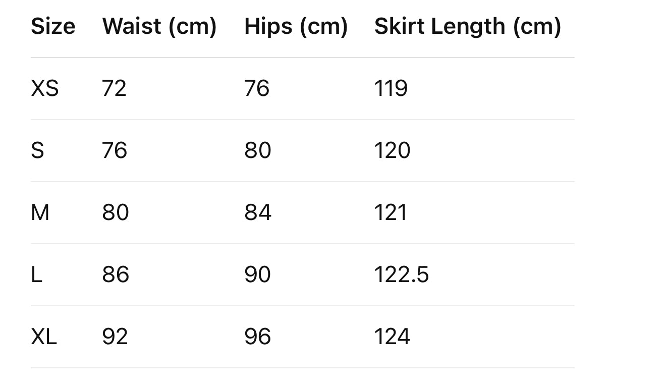 SATIN SKIRT NOIR