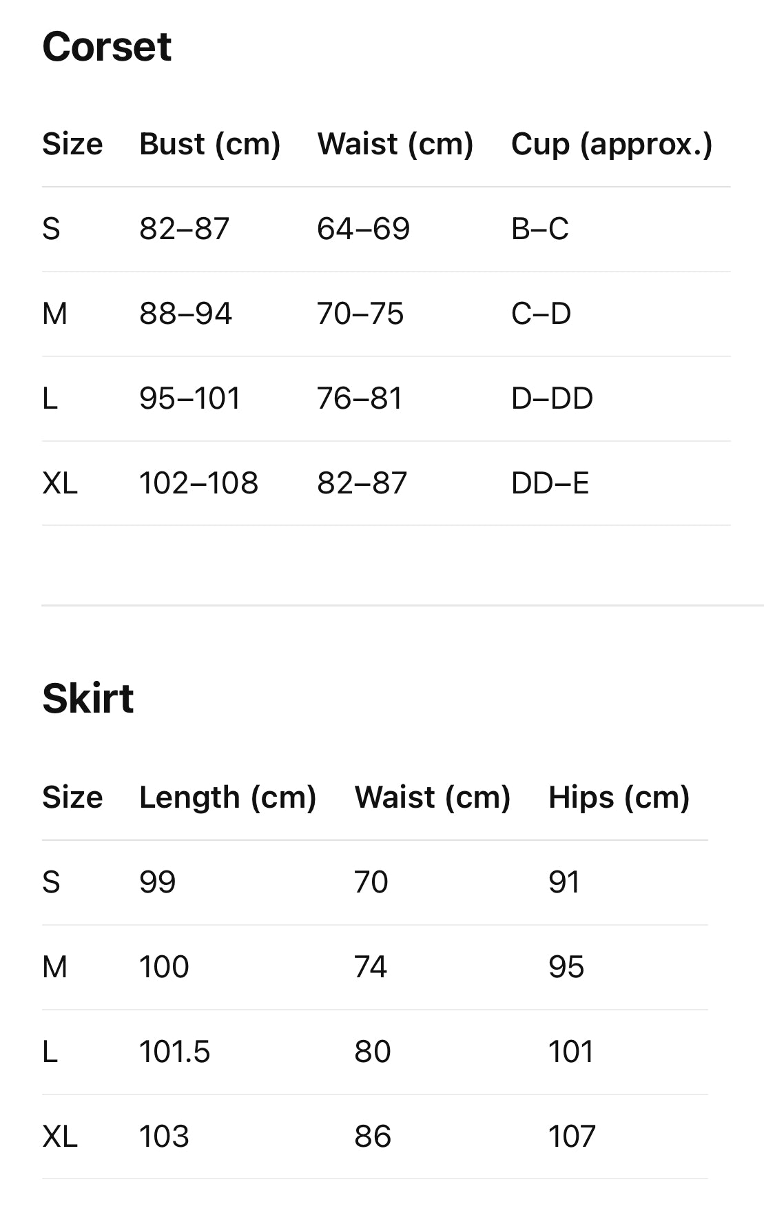 LOOK 5 (Corset, Skirt)