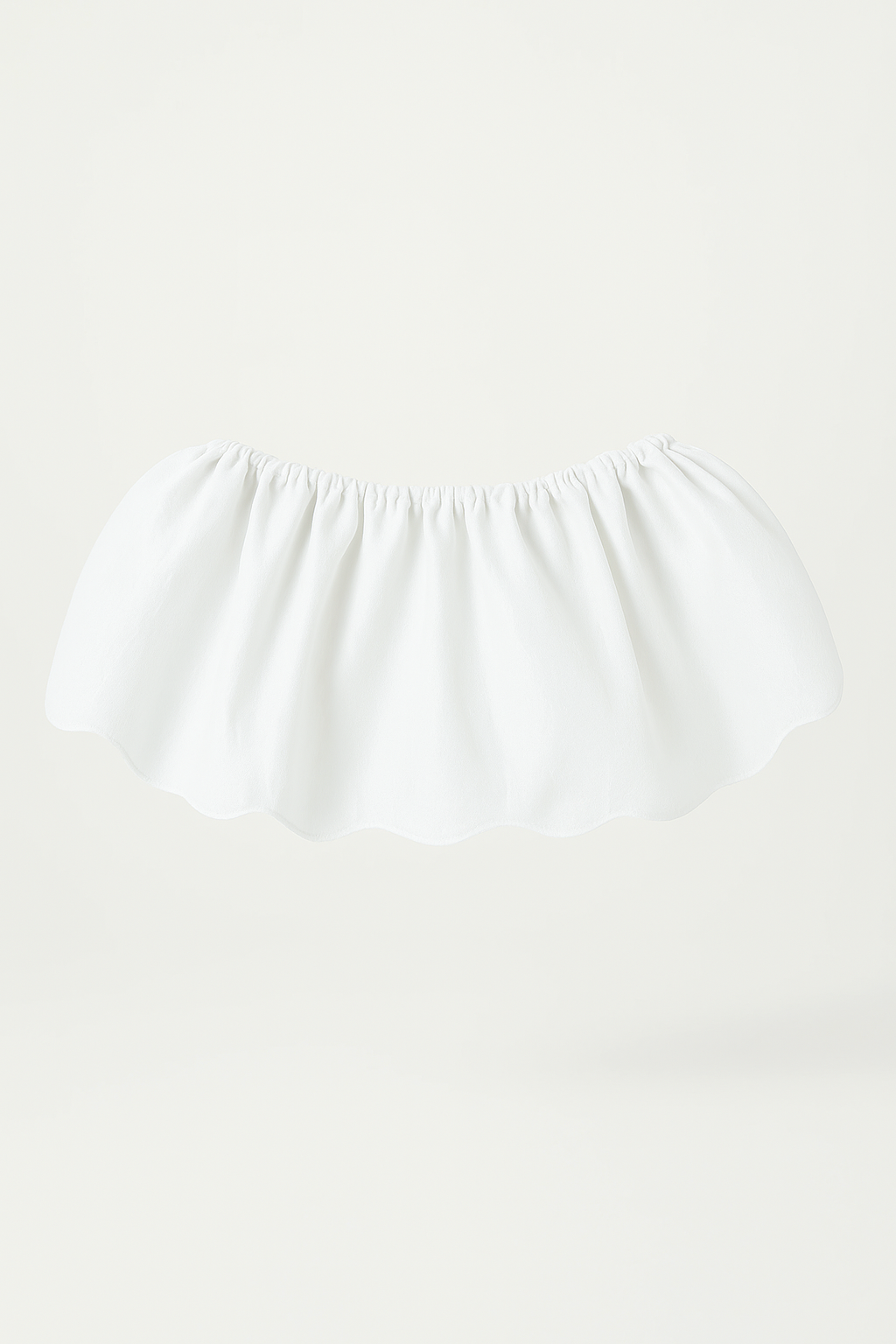 SATIN WHITE CAPE