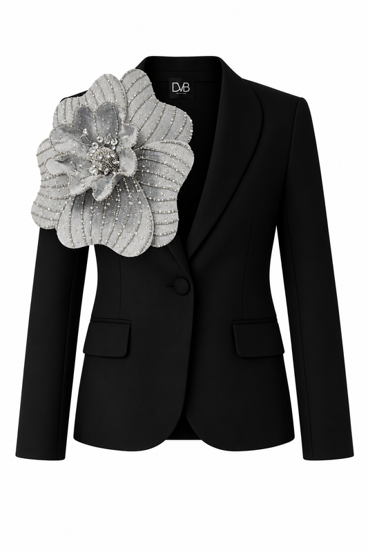 MORGANA SILVER NOIR BLAZER