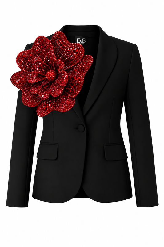 MORGANA ROUGE NOIR BLAZER
