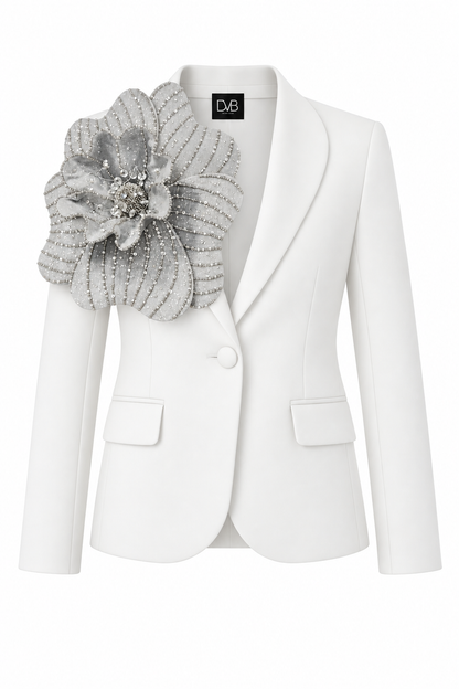 MORGANA SILVER BLANC BLAZER