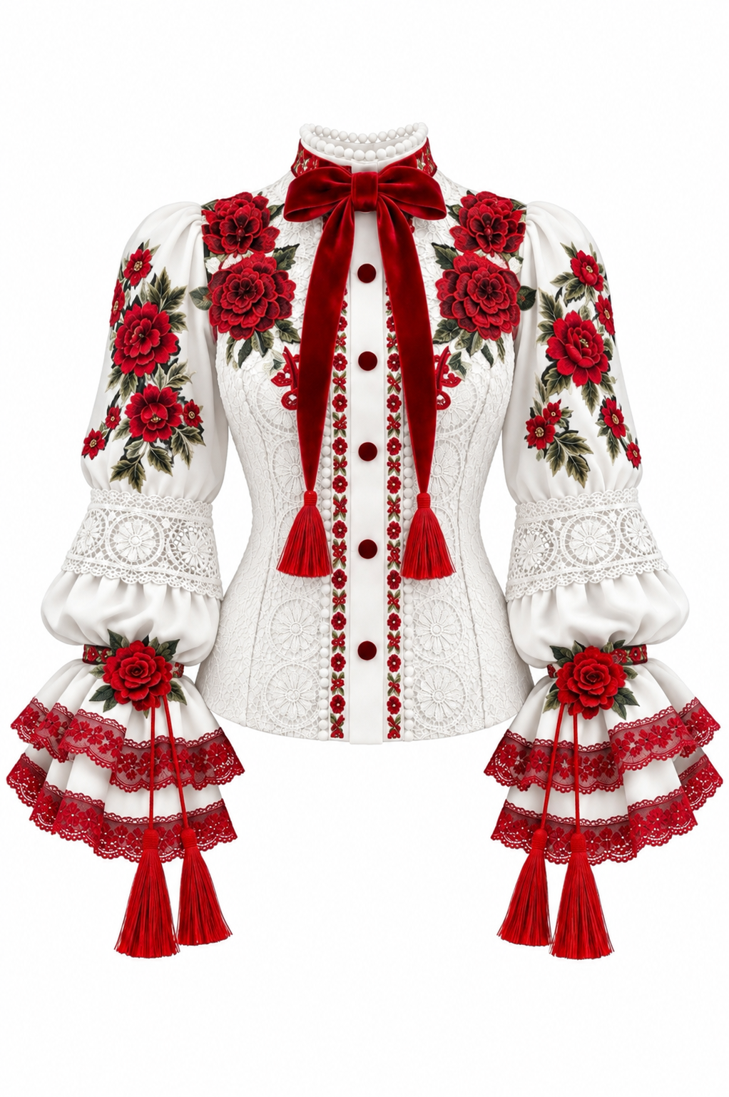 ANCESTRA BLANC SHIRT
