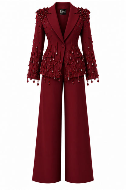 RAVENNA BURGUNDIA SUIT