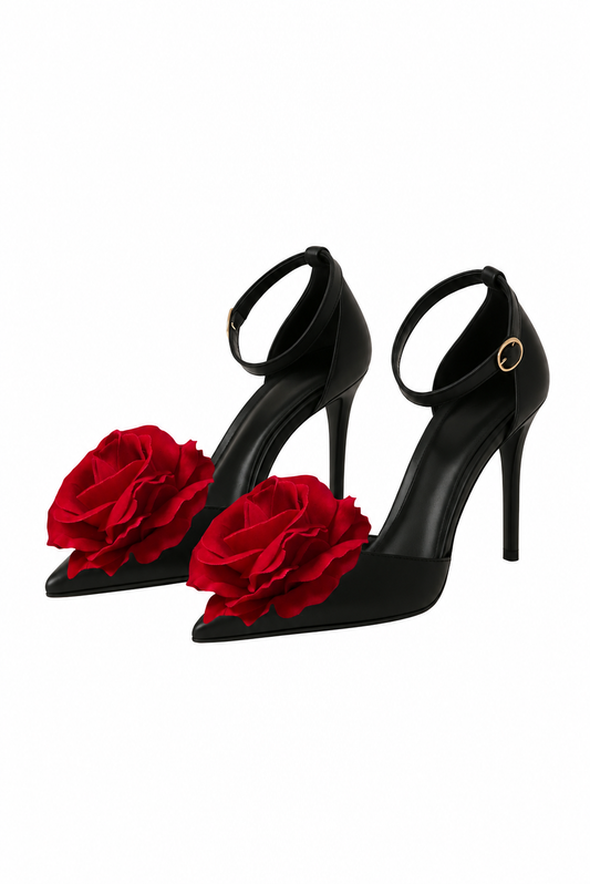 JACQUELINE SATIN STILETTO