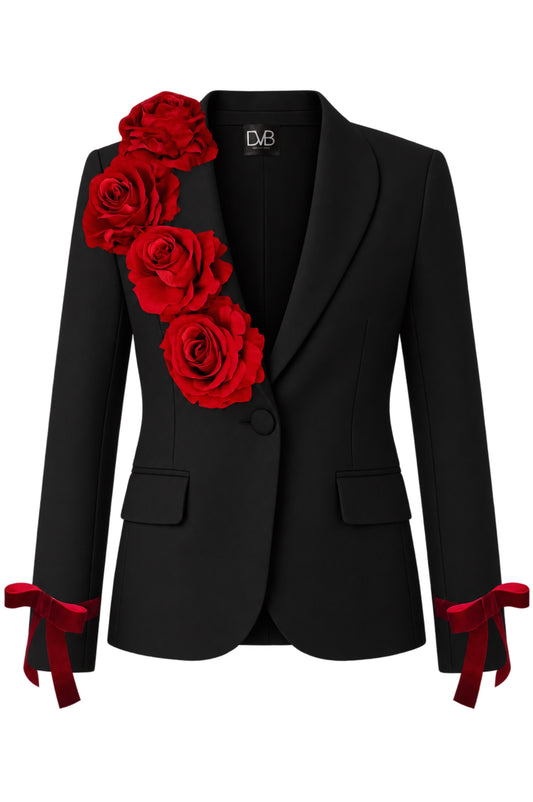 JACQUELINE COEUR NOIR BLAZER