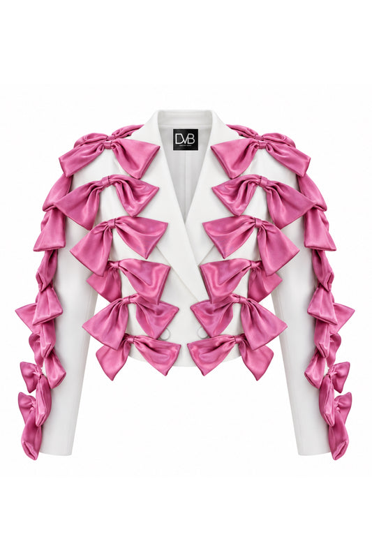 JULIETTE BOW SHORT BLAZER