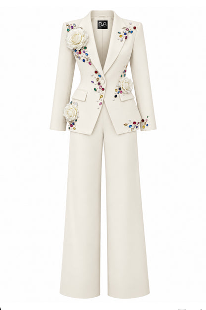 VASIRENNE BEIGE SUIT