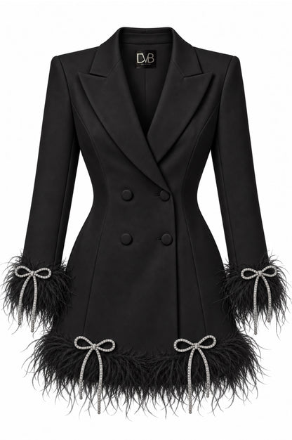 CLEOPATRA NOIR BLAZER DRESS