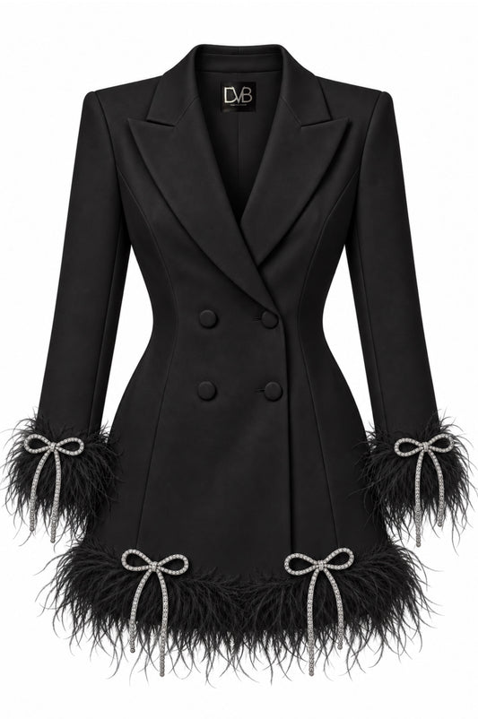 CLEOPATRA NOIR BLAZER DRESS