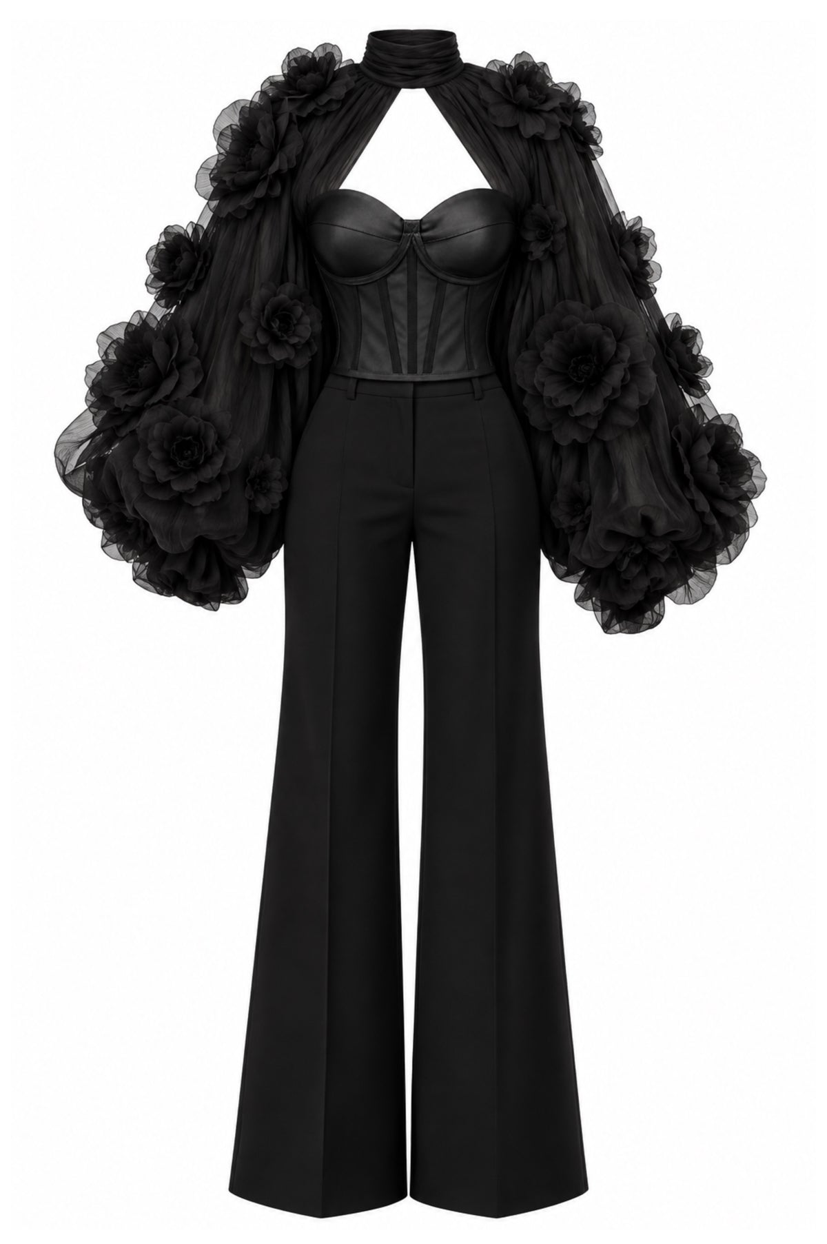 BLOOMY NOIR SUIT