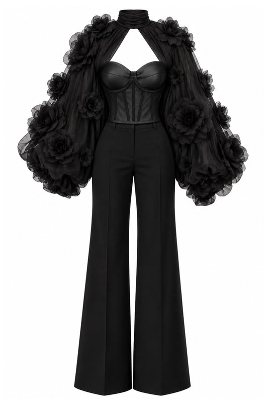 BLOOMY NOIR SUIT