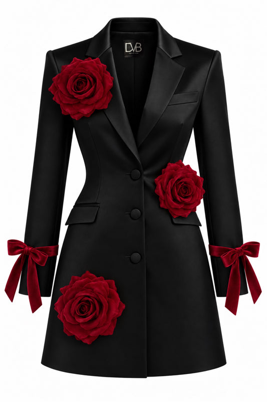 JACQUELINE SATIN TRIO BLACK