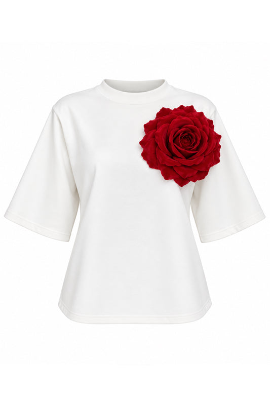 ESSENTIEL ROSE T-SHIRT