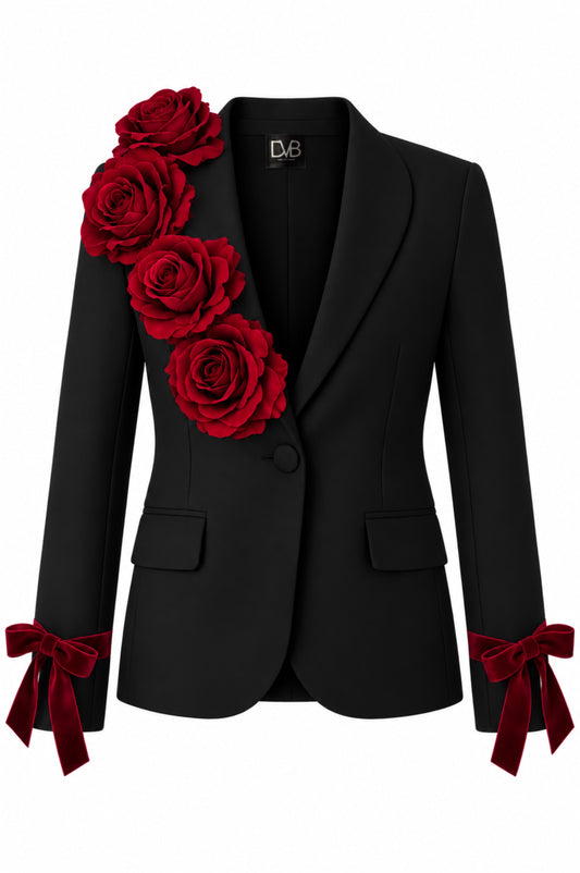 JACQUELINE COEUR NOIR BLAZER