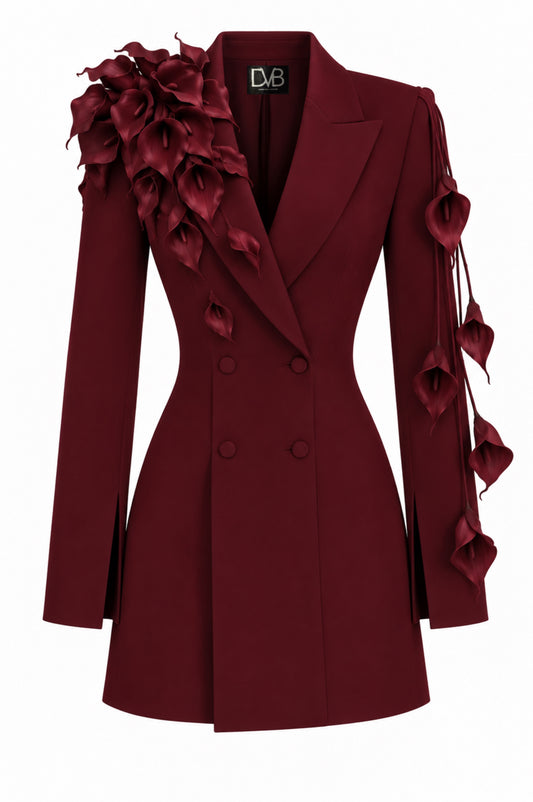 SCARLET BLAZER DRESS