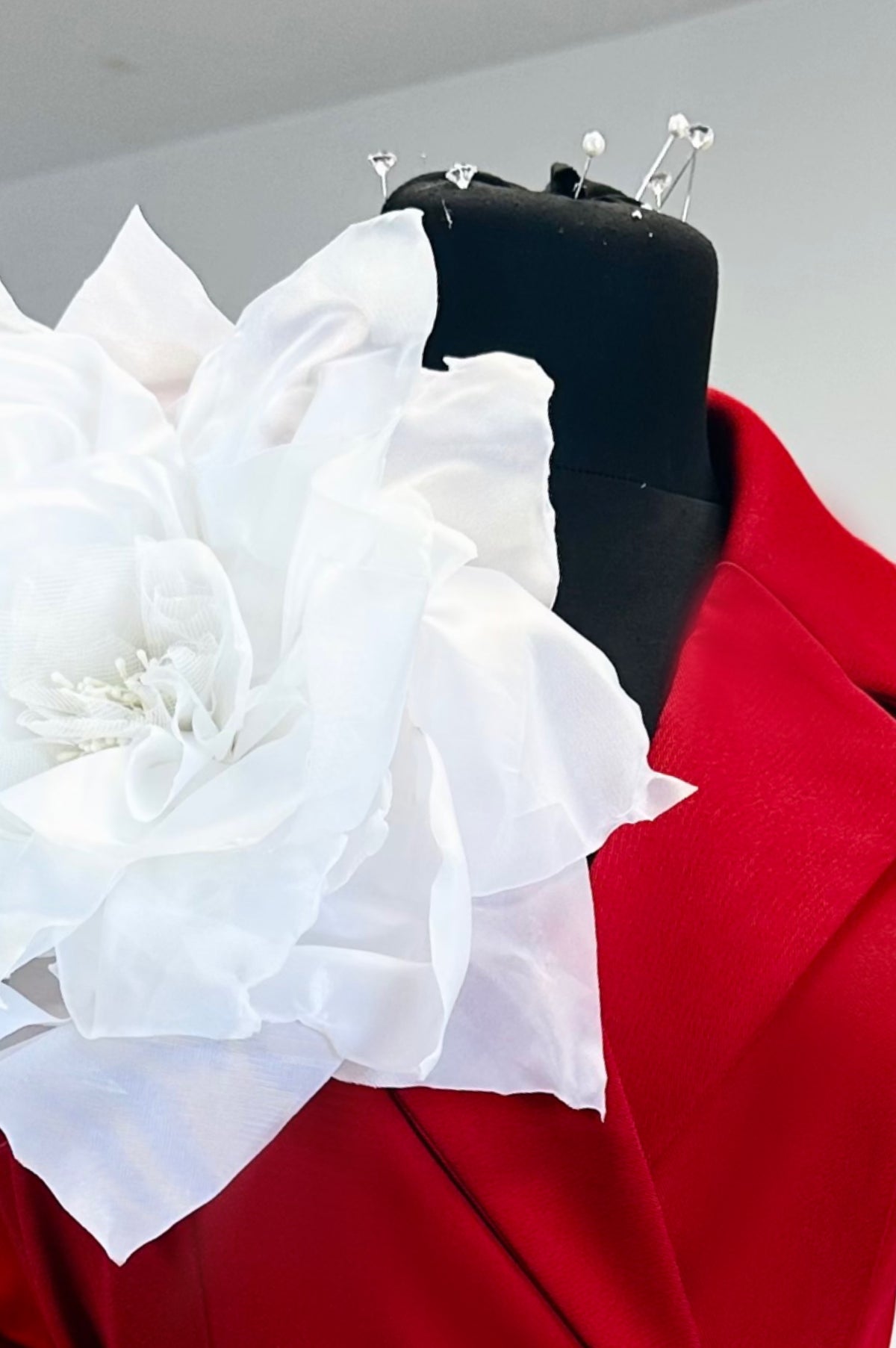 MARGOTTE ROUGE BLAZER DRESS