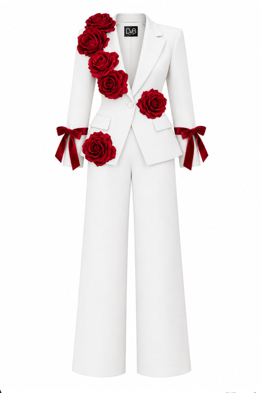 JACQUELINE BLANC BLOOM SUIT