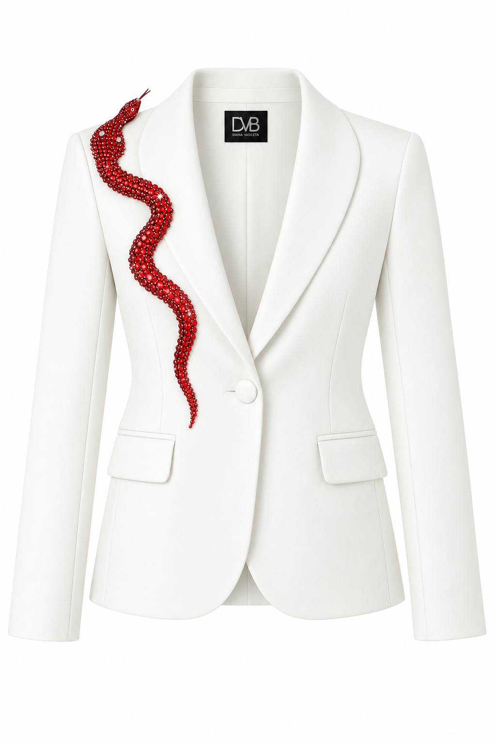 SERPENTIA ROUGE BLANC BLAZER