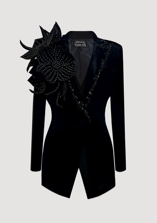 MORGANA ECLIPSE VELVET BLAZER