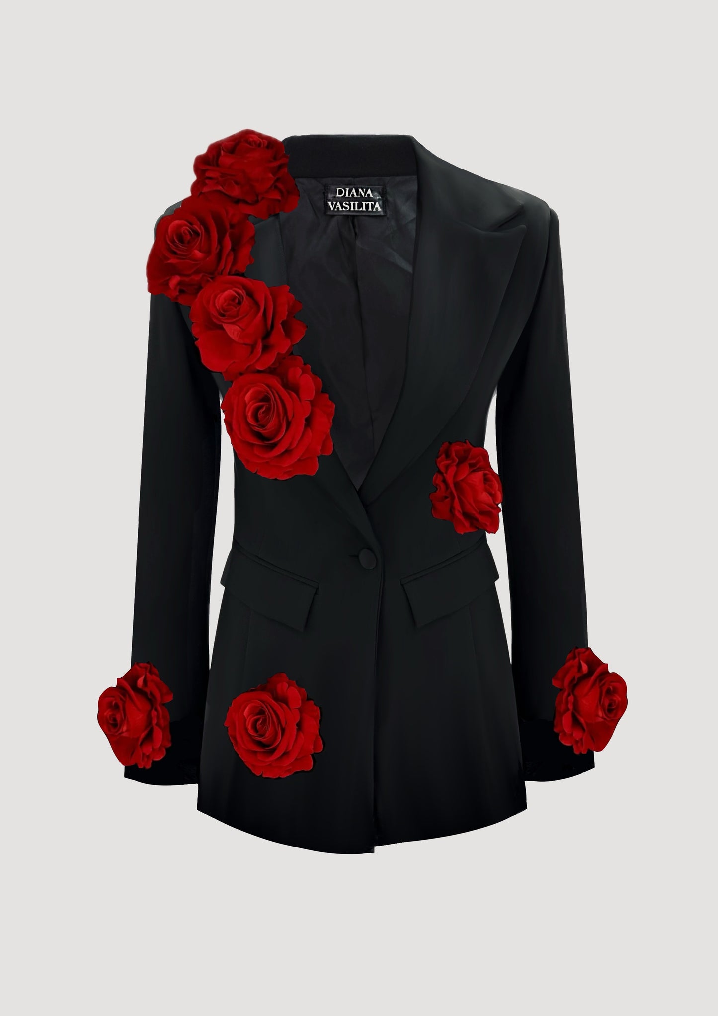 JACQUELINE VELVET ROUGE BLAZER EDEN