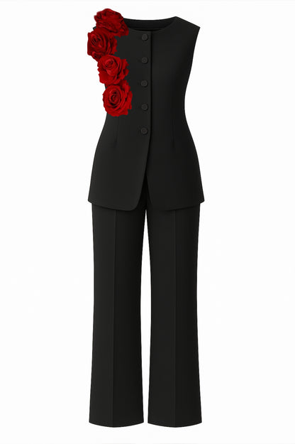 JACQUELINE COEUR SOLEIL COSTUME NOIR