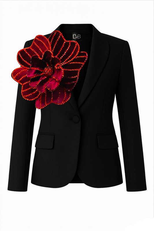BLAZER MORGANA ROUGE