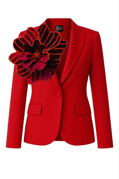 BLAZER MORGANA ROUGE