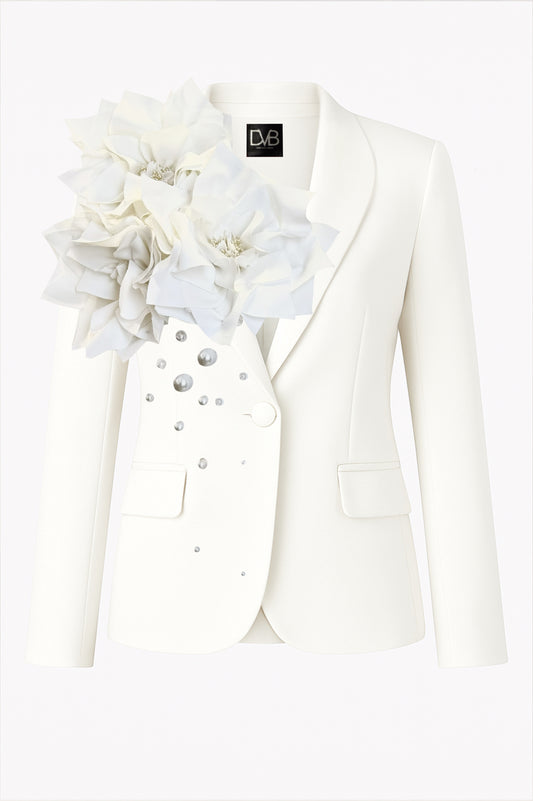 BLAZER BLANC SANDRA DOLCE
