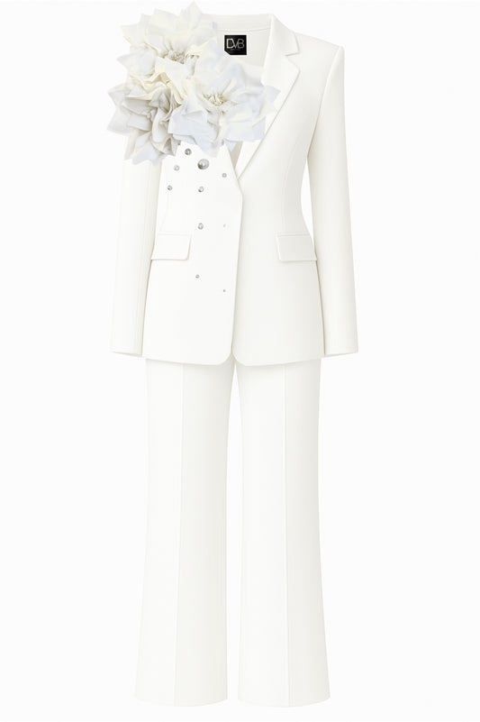 COSTUME BLANC SANDRA DOLCE