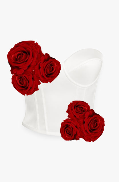 CORSET JACQUELINE BLOOM ALB