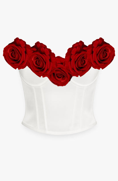 JACQUELINE ATENIS CORSET BLANC