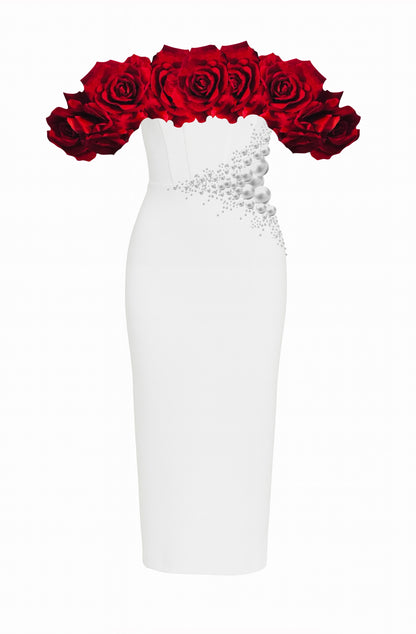 ROCHIE ALBA "LA PERLA" ROUGE ROUGE