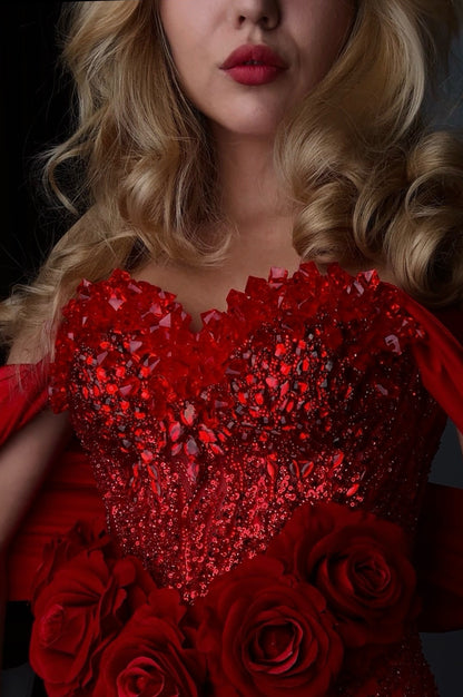 ROSIENNE ROUGE DRESS