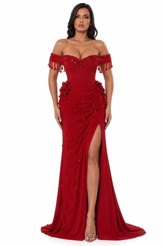 RAVENNA ROUGE DRESS