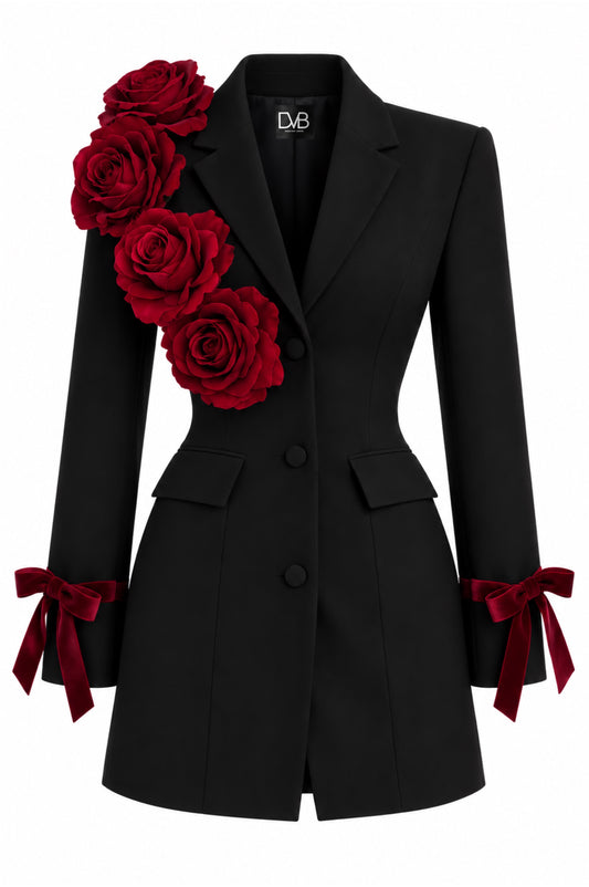JACQUELINE BLAZER DRESS COEUR