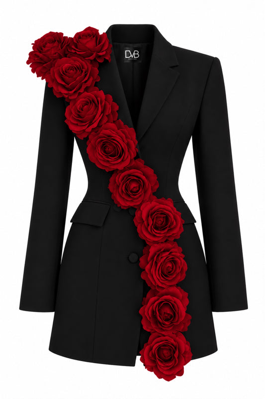 JACQUELINE BLAZER DRESS CASCADE