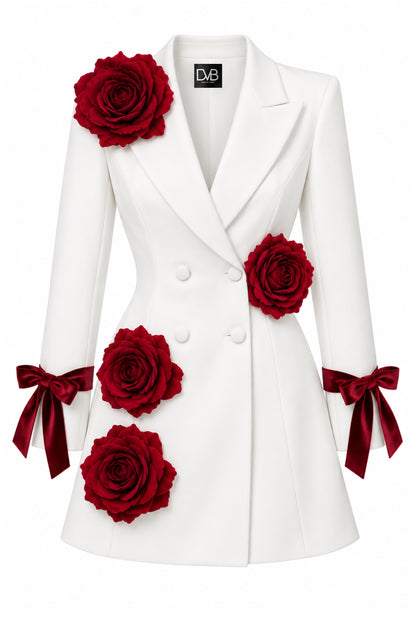 JACQUELINE BLANC BLAZER DRESS QUINTET