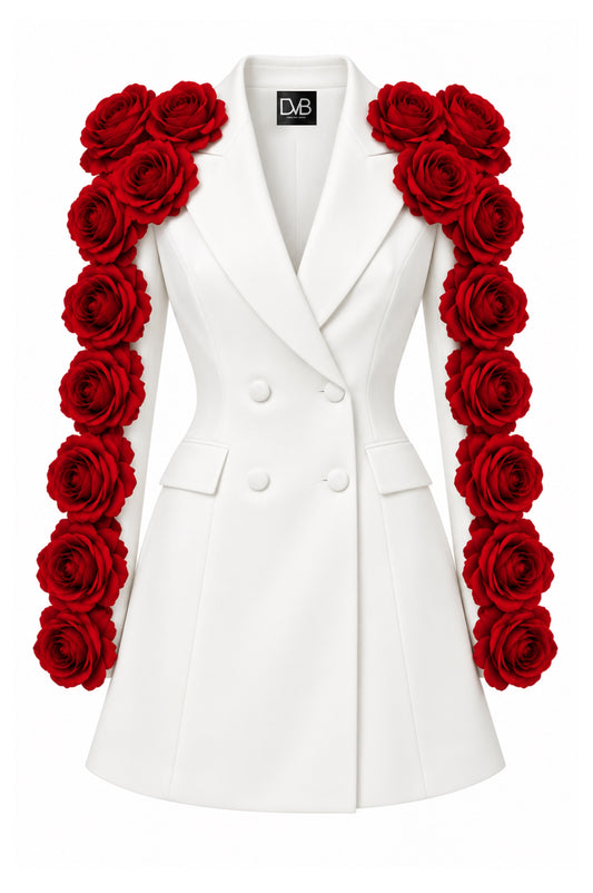 JACQUELINE BLANC BLAZER DRESS SPLENDOR